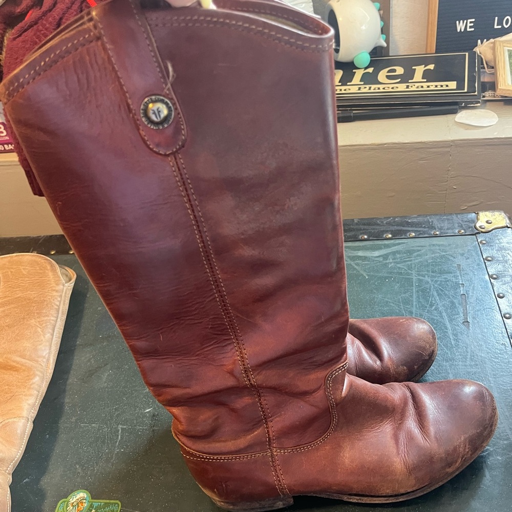 Frye leather boots
